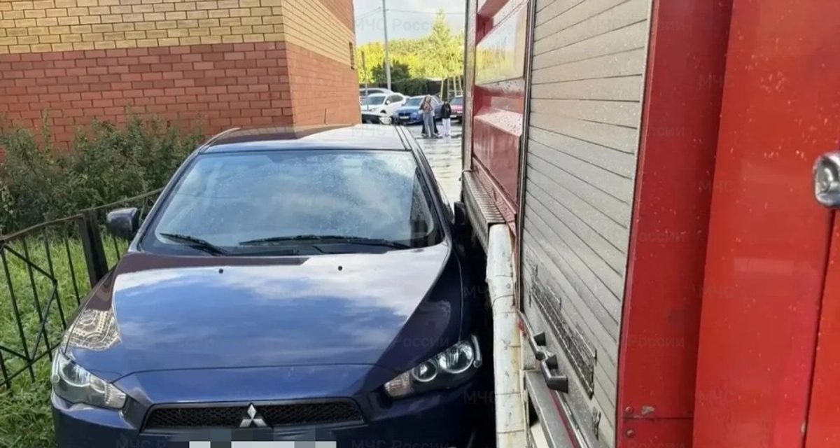 В Королёве водитель заблокировал проезд пожарным и получил штраф